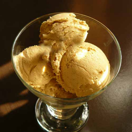 La Ferme Saint Yves -- Crème glacée caramel fleur de sel bio Vrac - 2,5 L