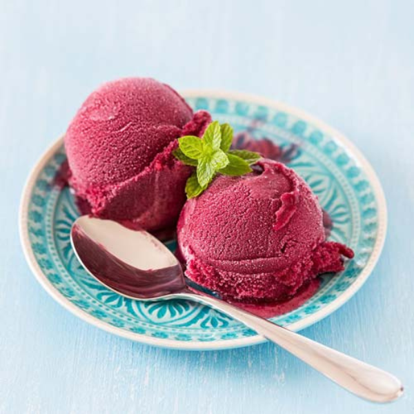 La Ferme Saint Yves -- Sorbet plein fruit cassis bio - 500 ml