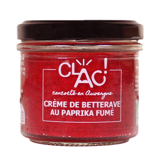 Clac -- Crème de betterave paprika fumé bio - 100 g