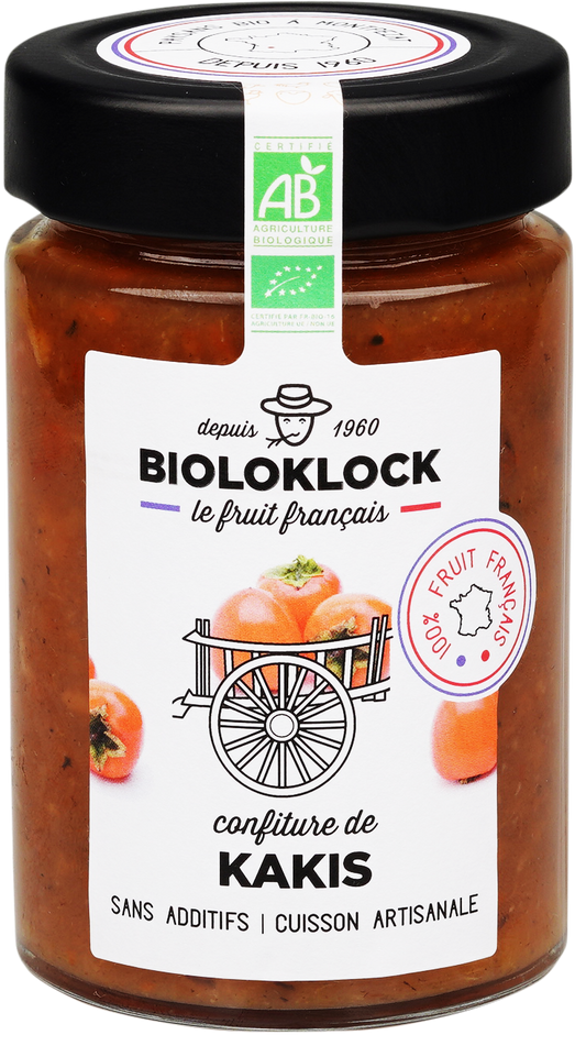 Bioloklock -- Confiture de kakis bio (france) - 230 g x 6