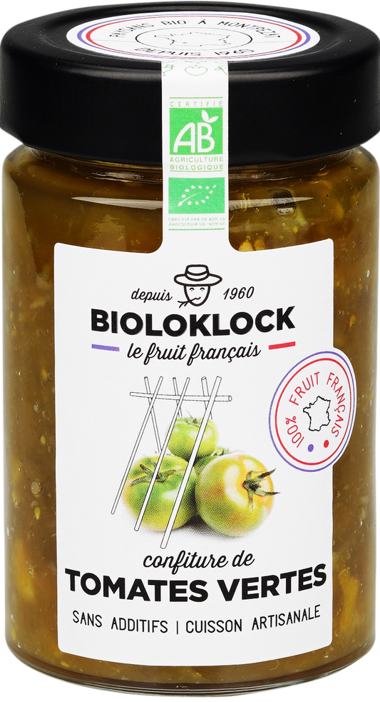 Bioloklock -- Confiture de tomates vertes bio (france) - 230 g x 6