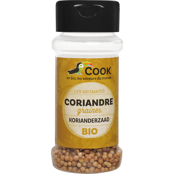 Cook épices -- Graines de coriandre bio (origine France) - 30 g