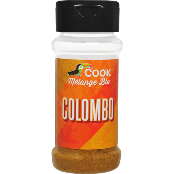 Cook épices -- Mélange bio pour colombo - 35 g