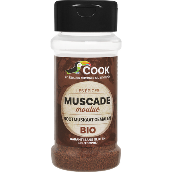 Cook épices -- Muscade en poudre bio (origine Hors UE) - 35 g