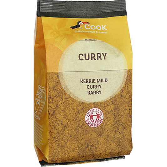 Cook épices -- Curry biopartenaire Vrac (origine Hors UE) - 500 g