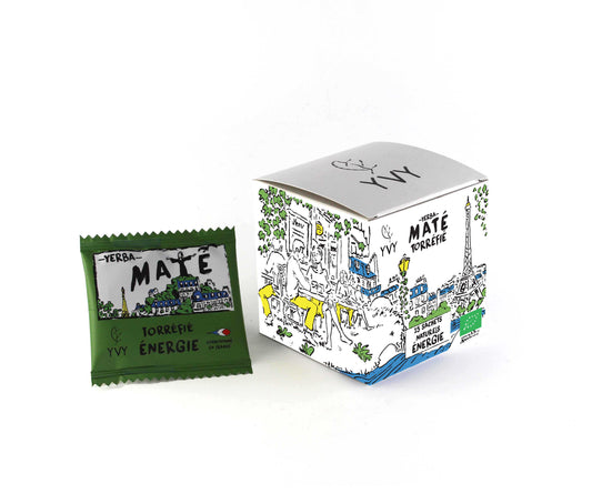 Yvy Maté -- Maté torréfié bio (origine Brésil) - 15 sachets naturels