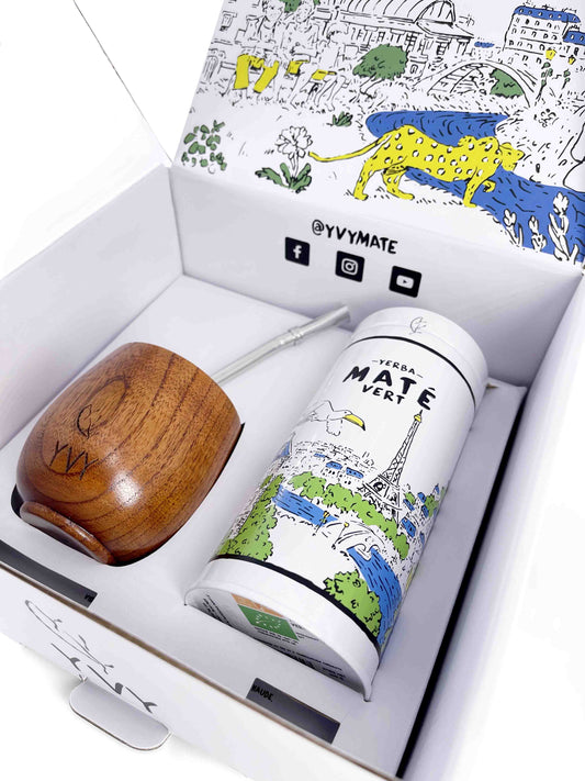 Yvy Maté -- Kit maté rituel bio (origine Brésil)
