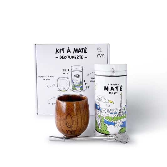 Yvy Maté -- Kit maté rituel bio (origine Brésil)