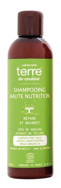 Terre De Couleur -- Shampooing haute nutrition - cheveux secs et très secs - 200 ml