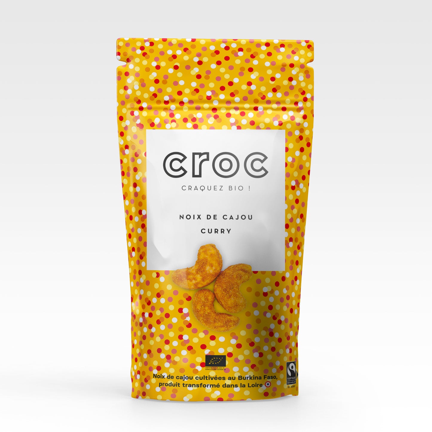 Croc -- Noix de cajou et curry bio (burkina faso) - 110 g