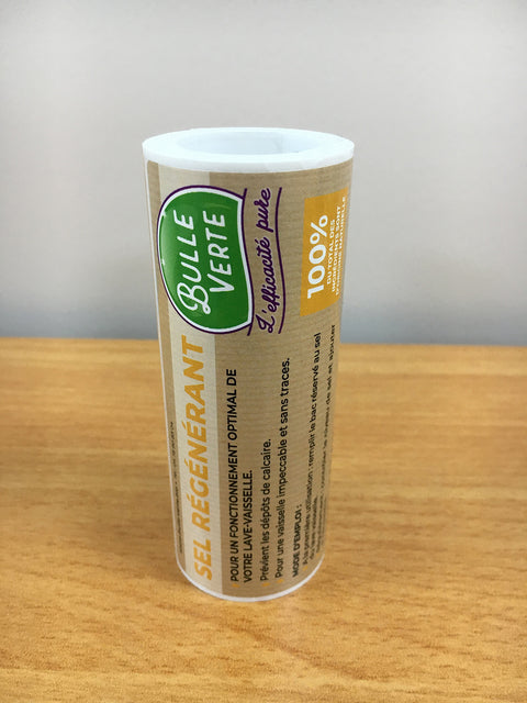 Bulle Verte -- Sel régénérant vrac (étiquettes) - x 50