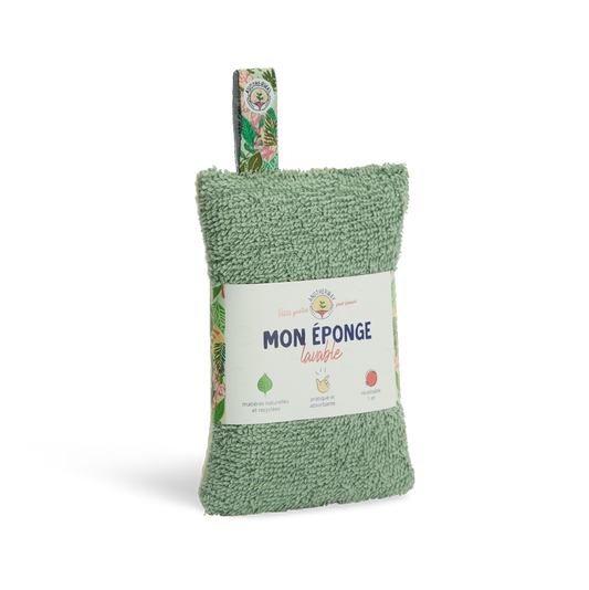 Anotherway -- Eponge lavable cuisine verte