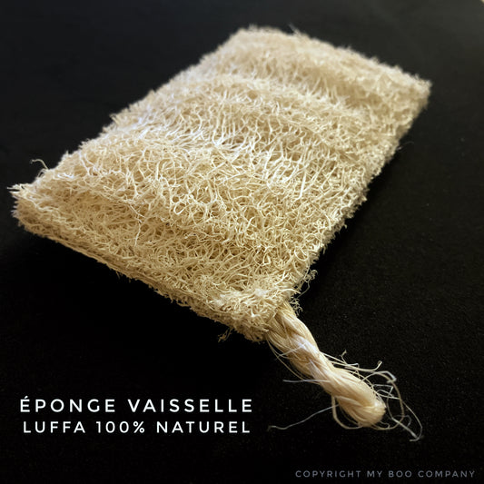 My Boo Company -- Éponge luffa pour la vaisselle