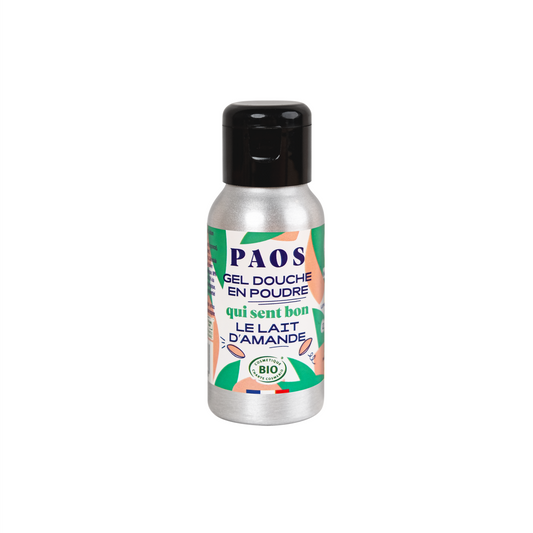 Paos -- Gel douche poudre bio lait d'amande - 30g