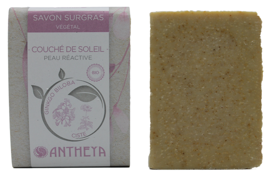 Antheya -- Savon anti-rougeurs - peaux réactives (bande papier) - 100 g