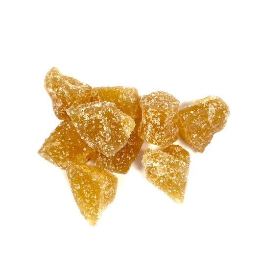 Baramel -- Cubes de gingembre confit bio Vrac (origine Chine) - 2.5 kg