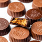 Go Nuts -- Palets chocolat lait fourrage beurre de cacahuètes bio en seau Vrac - Seau de 150
