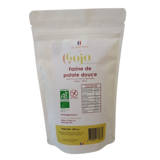 Gojo -- Farine de patate douce bio sans gluten - 250. g
