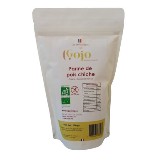 Gojo -- Farine de pois chiche bio sans gluten - 300 g