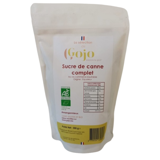 Gojo -- Sucre de canne complet dulcita bio - 300 g