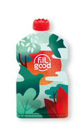 Fillgood -- Gourdes réutilisables adulte (prêt à vendre) - Lots de 4 x 8