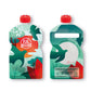 Fillgood -- Gourdes réutilisables adulte vertes (prêt à vendre) - 130 mL x 8