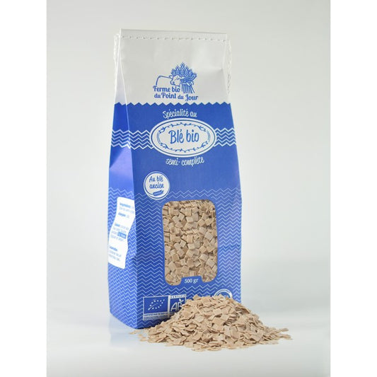 La Ferme Bio Du Point Du Jour -- Gratinette blé ancien semi complet bio - 500 g