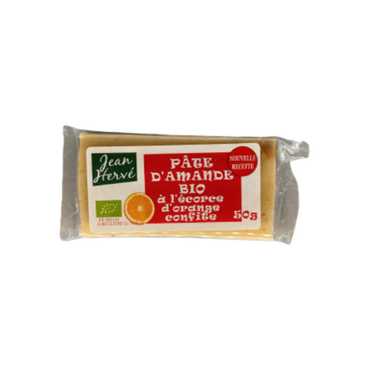 Jean Hervé -- Pâte d'amande orange - 50 g x 12