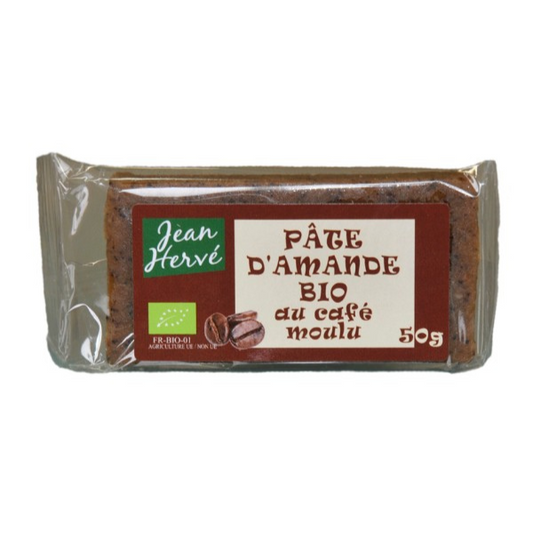 Jean Hervé -- Pâte d'amande cafe - 50 g x 12