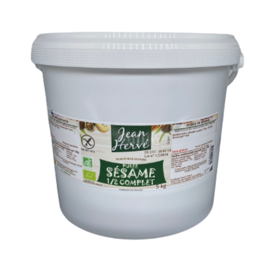 Jean Hervé -- Purée de sésame demi-complet Vrac - 5 kg