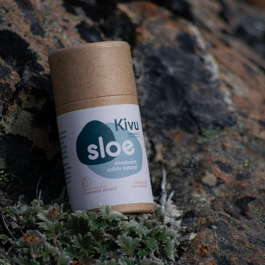 Sloé -- Kivu - déodorant solide en stick - amande douce - 50 g