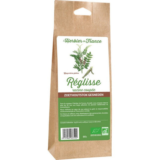 L'herbier -- Bâtons de réglisse racine bio (origine UE, Hors UE) - 50 g