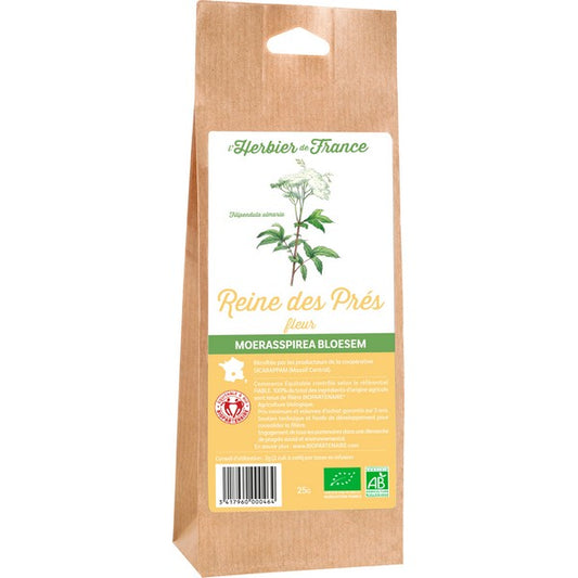 Herbier De France -- Fleur de reine des prés bio (origine France) - 25 g