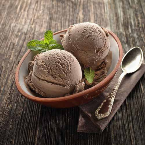 La Ferme Saint Yves -- Crème glacée marron whisky bio - 500 ml