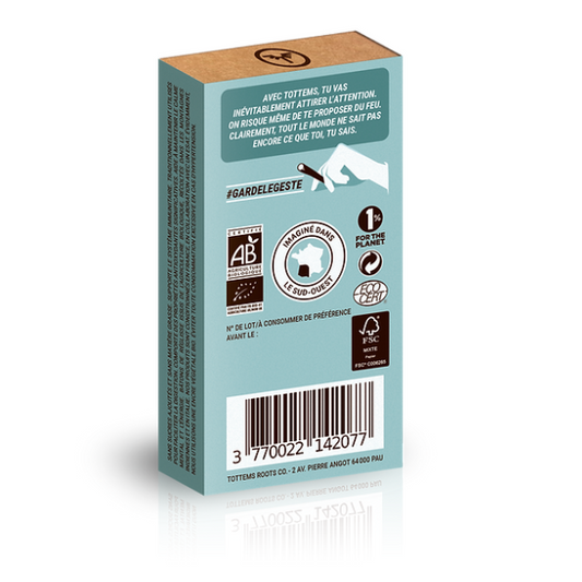 Tottems -- Bâtons de réglisse bio Nature - 5 unités