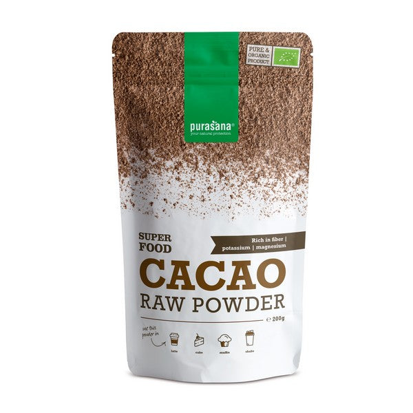 Purasana -- Cacao en poudre bio - 200 g
