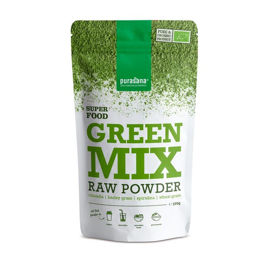 Purasana -- Green mix en poudre bio - 200 g