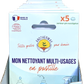 Anotherway -- Présentoir de 10 lots de 5 pastilles produit nettoyant (pin/eucalyptus)