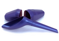 Pissedebout -- Pisse-debout réutilisable et compact violet nacré