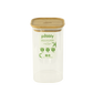 Pebbly -- Boîte carrée haute en verre avec couvercle en bambou - 1.4 l