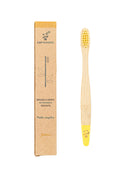 Cap Bambou -- Brosse à dents enfant x1 jaune