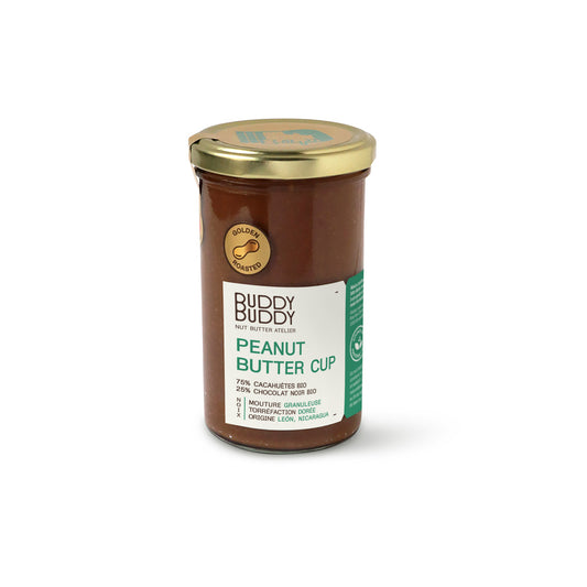 Buddy Buddy -- Beurre de cacahuètes croustillant chocolaté bio - 260 g