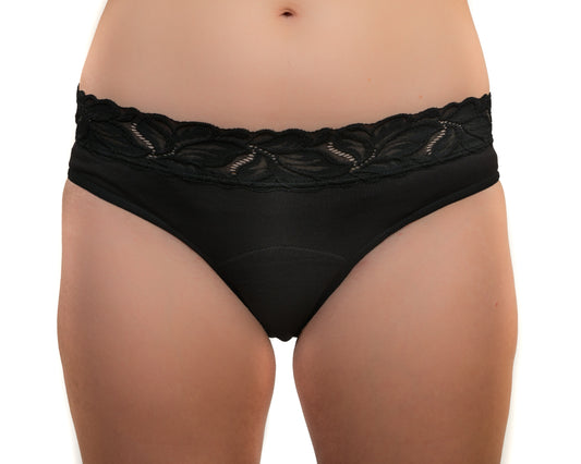 Slowen  -- So Simple dentelle Culotte absorbante flux moyen (France) - T.L (44)