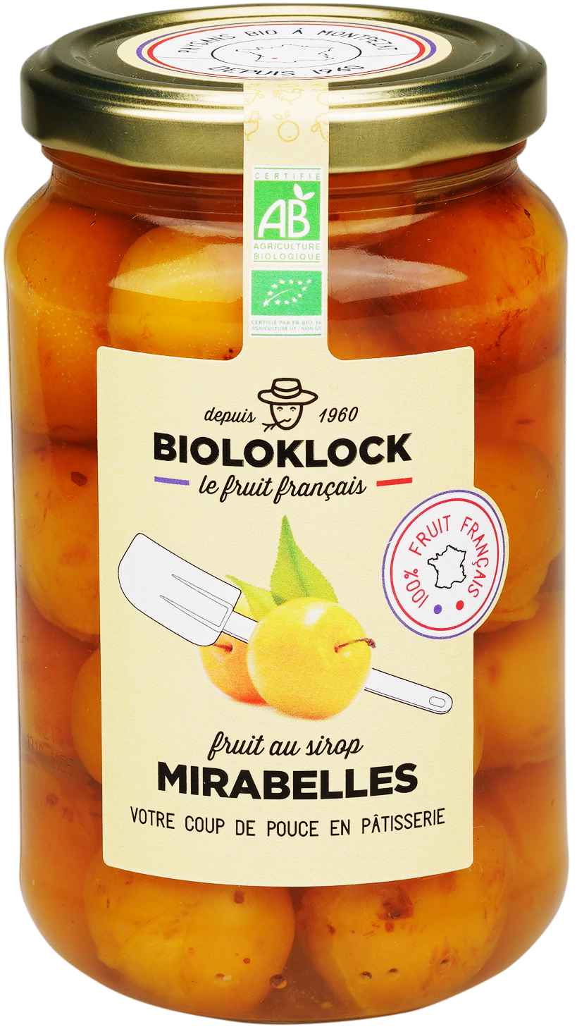 Bioloklock -- Mirabelles au sirop bio (france) - 370 g x 6