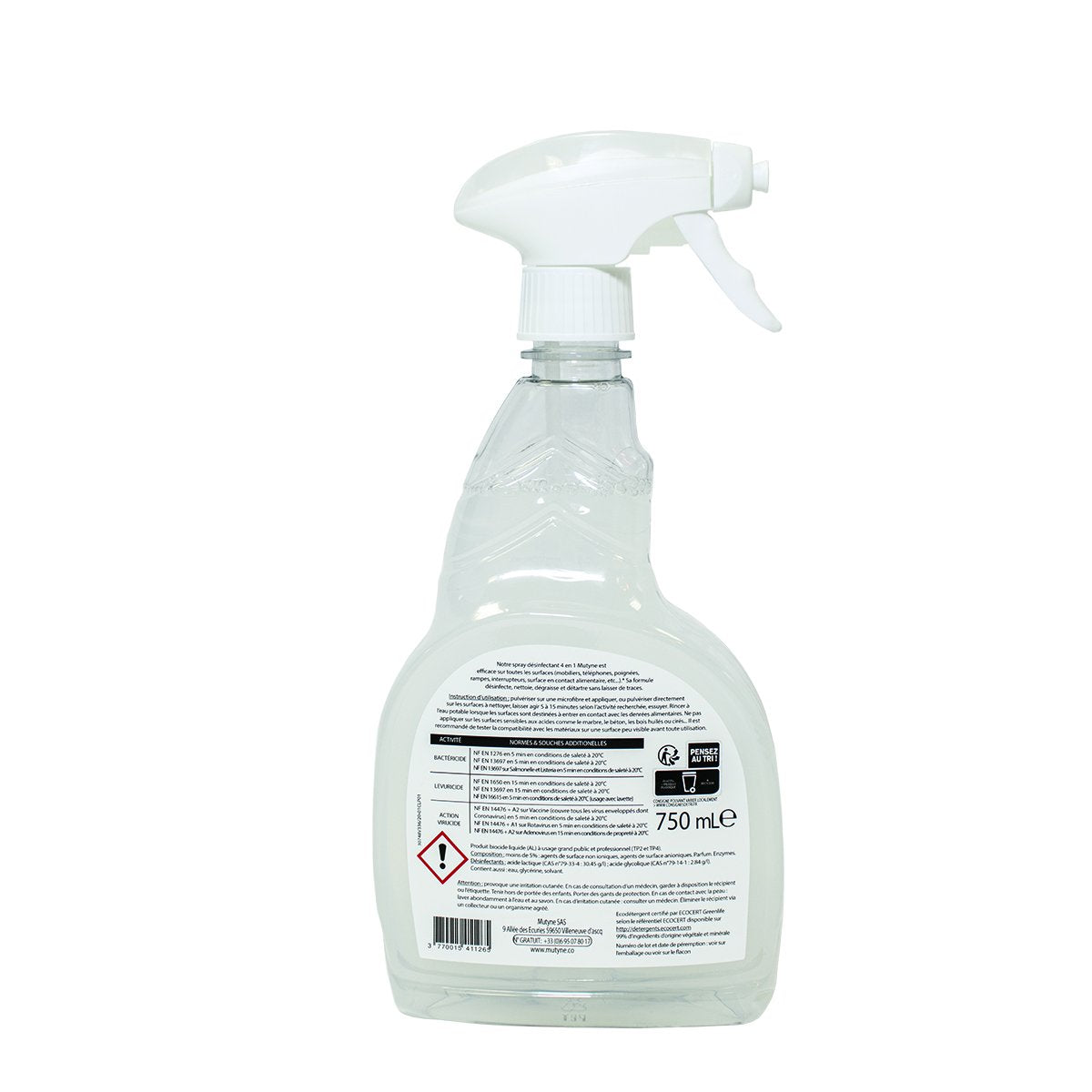 Purell Spray désinfectant surfaces 750 ml - Contact alimentaire - Covid