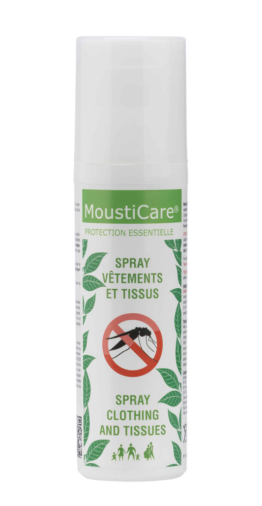 Mousticare -- Spray anti-moustiques vêtements & tissus - 75 ml