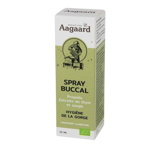 Aagaard -- Spray buccal propolis bio - 15 ml
