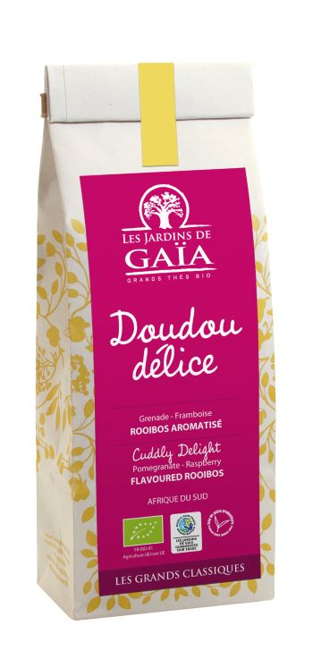 Jardins De Gaïa -- Rooibos bio doudou délice (grenade saveur framboise) - 100 g