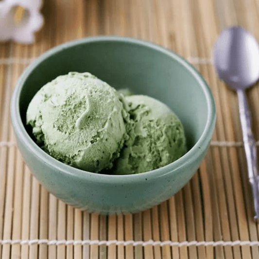 La Ferme Saint Yves -- Crème glacée thé vert menthe bio Vrac - 500 ml