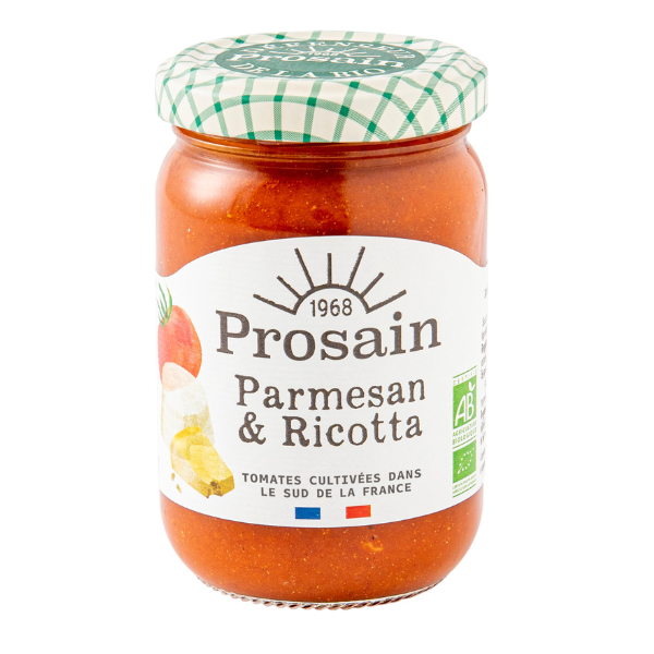 Prosain -- Sauce tomate parmesan et ricotta bio - 200 g